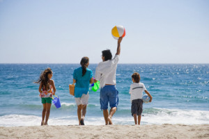 Family at Beach